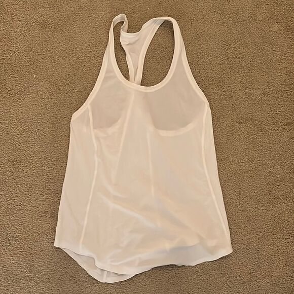 Lululemon Silky White Tank New 2 - Picture 1 of 4